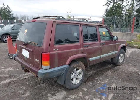 2000 Jeep Cherokee Sport z USA, uszkodzony, nr VIN 1J4FF48S9YL174563